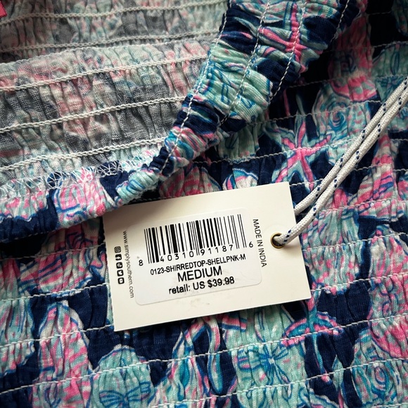 Simply Southern Pink and Blue Patterned Blouse Set - Picture 10 of 11